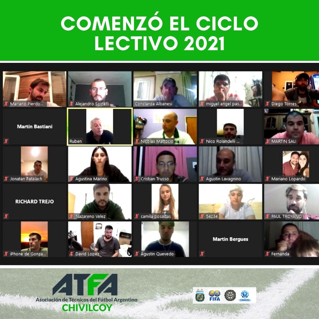atfachivilcoy's tweet photo. 📒 Con una inmensa alegría, ayer, Lunes 15 de Marzo, comenzamos el ciclo lectivo 2021
👉Bienvenidos a todos los estudiantes, vamos por un año cargado de capacitaciones y conocimientos para lograr la mejor formación como DT
 #atfa #atfachivilcoy  #futbol #directortecnico #dt https://t.co/LrSRU1Pvc8