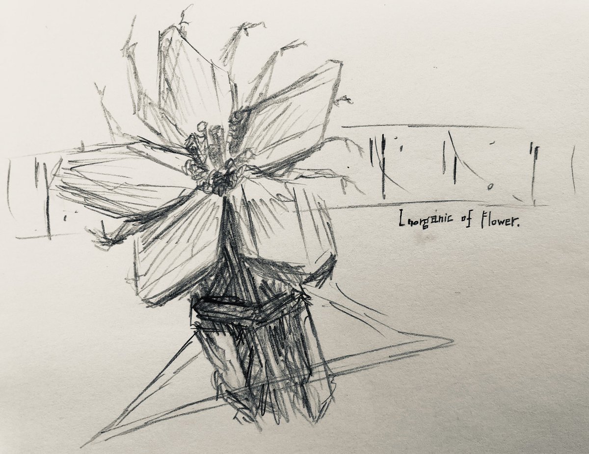 中学生の頃は人間より無機物ばっか描いてたぞ 