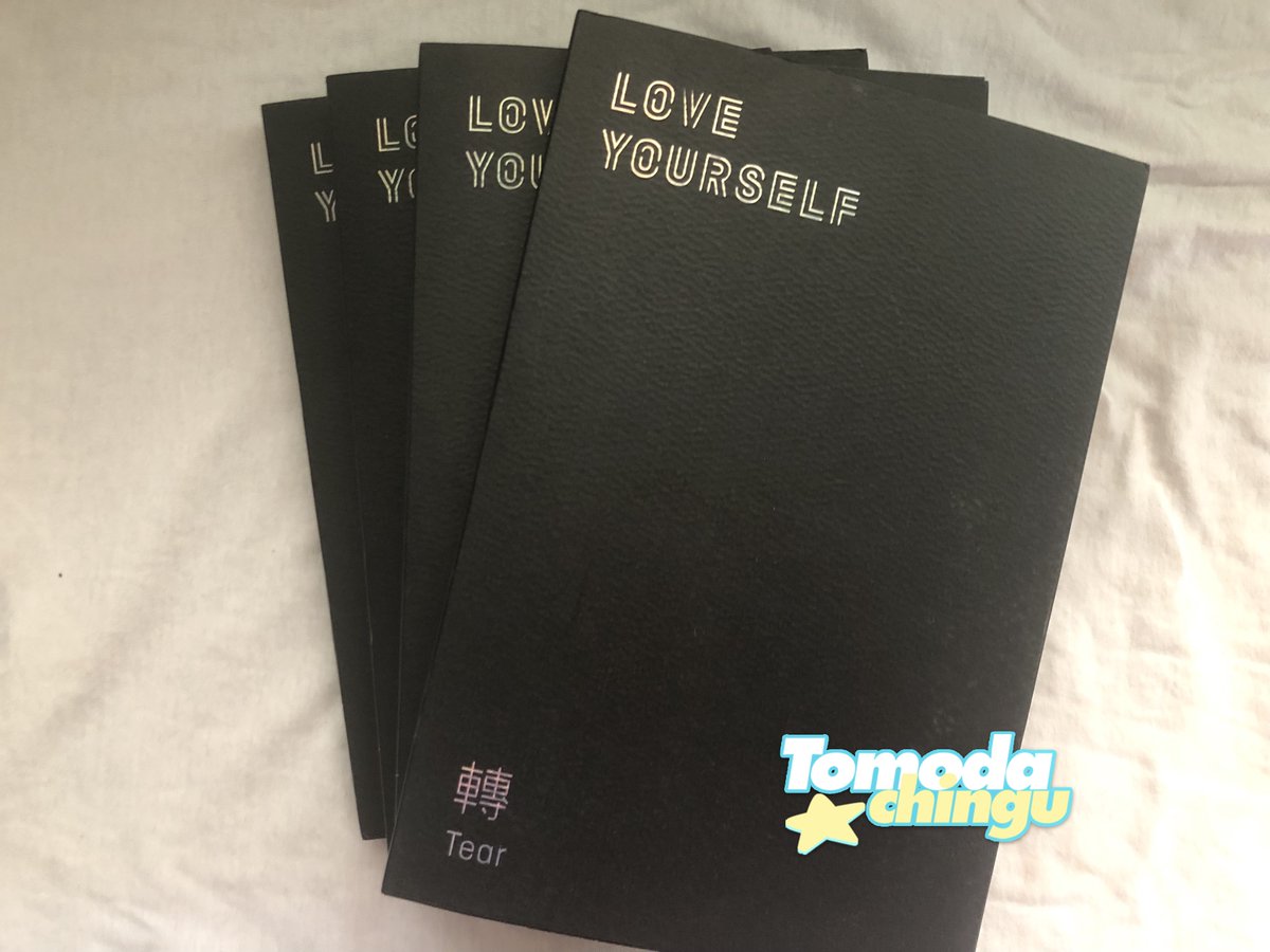 tomodachingu_ph's tweet photo. [ONHANDS]

BTS - Love Yourself: Tear (Y,O,U,R) - Php 200 tingi / Set Php 700
-Unsealed 
-With standee only (add 100)
*LSF not included

Form: 
https://t.co/vhU5BYoaJd

#tomodachingu_ph #tomodachingu_onhands #BTS #BTSPH #KPOPMERCHPH #ARMYPH https://t.co/N1ipWluL6d