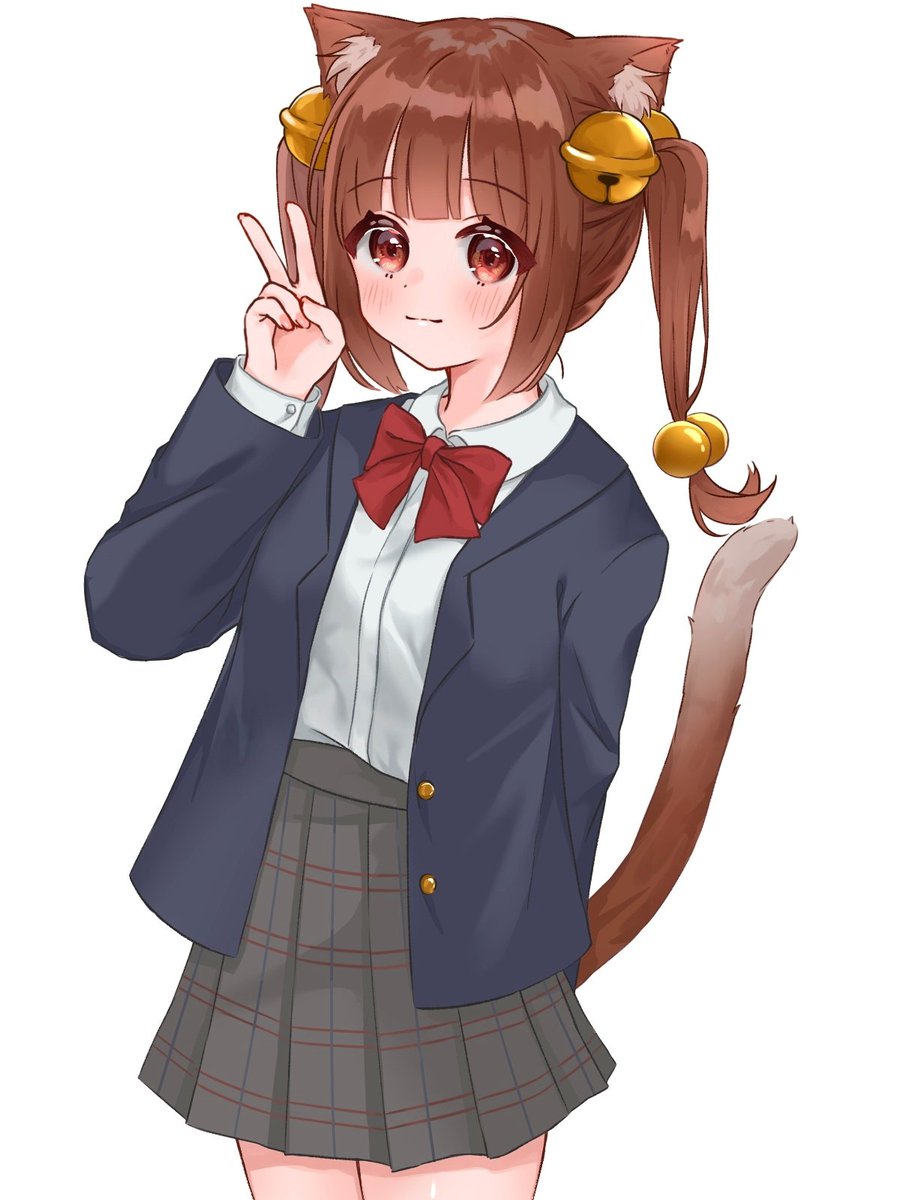 オリジナルキャラ あおちゃん イラスト 創作イラスト オリジナルキャラクタ 天色てとのイラスト