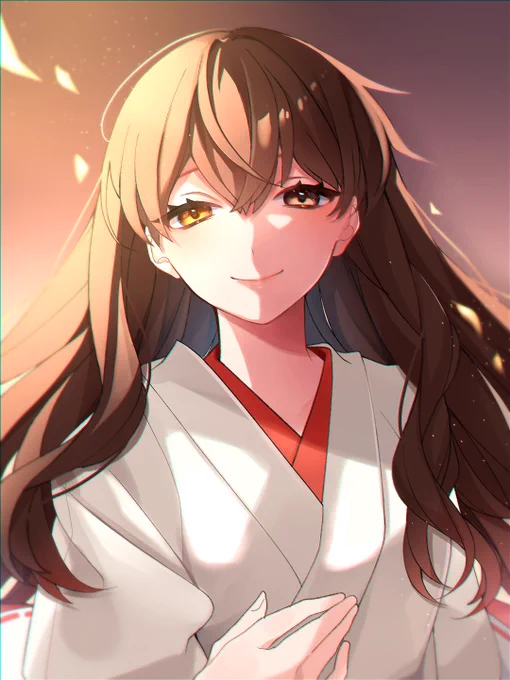 「ん…?赤城さんの目、光に照らされて…」 