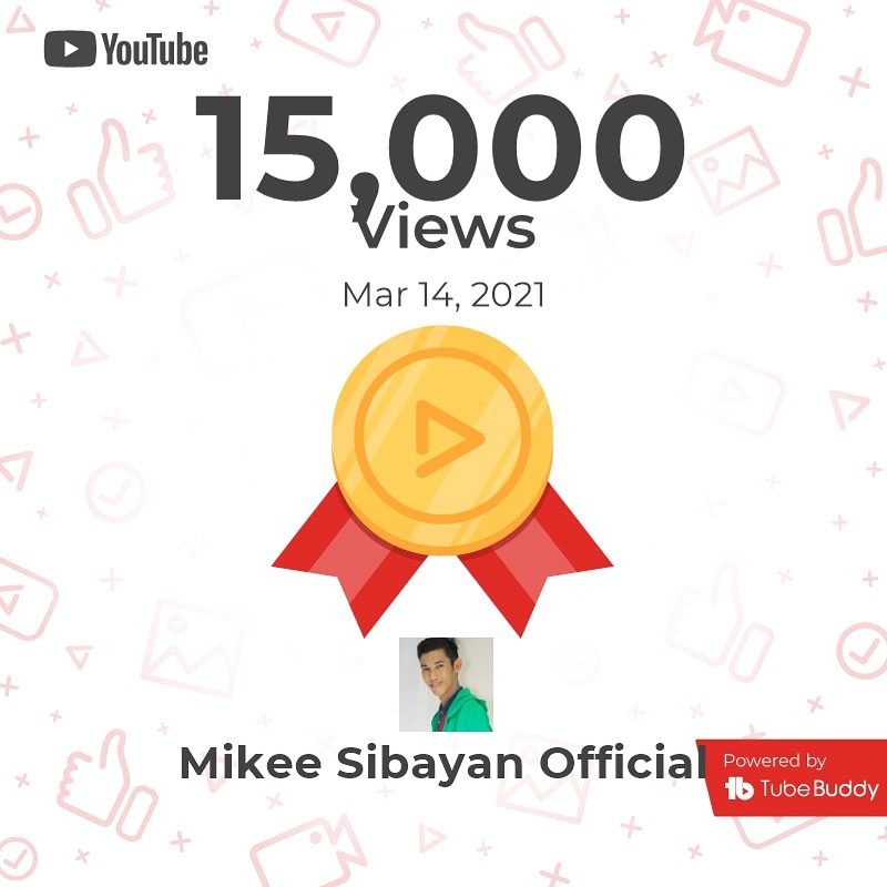 mikeesibayan's tweet photo. Nakaka-15K views na tayo! Salamat po 🤩❤ https://t.co/W87NTXPzCY