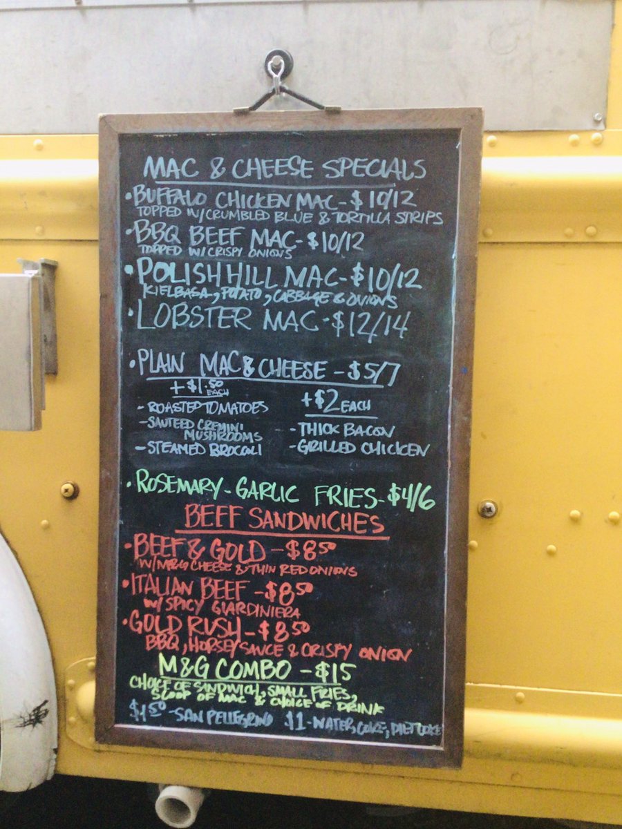 The Mac & Gold Truck (@macandgoldtruck) on Twitter photo 