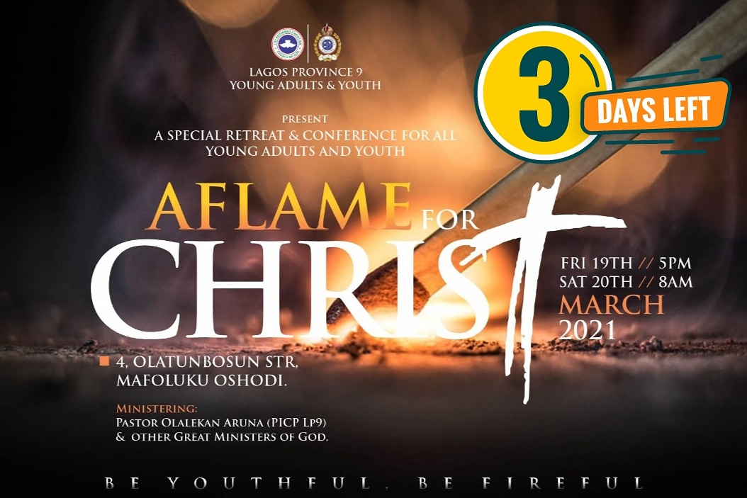 JSFirebrand's tweet image. Kindly use the link below to register

bit.ly/Aflame4Christ