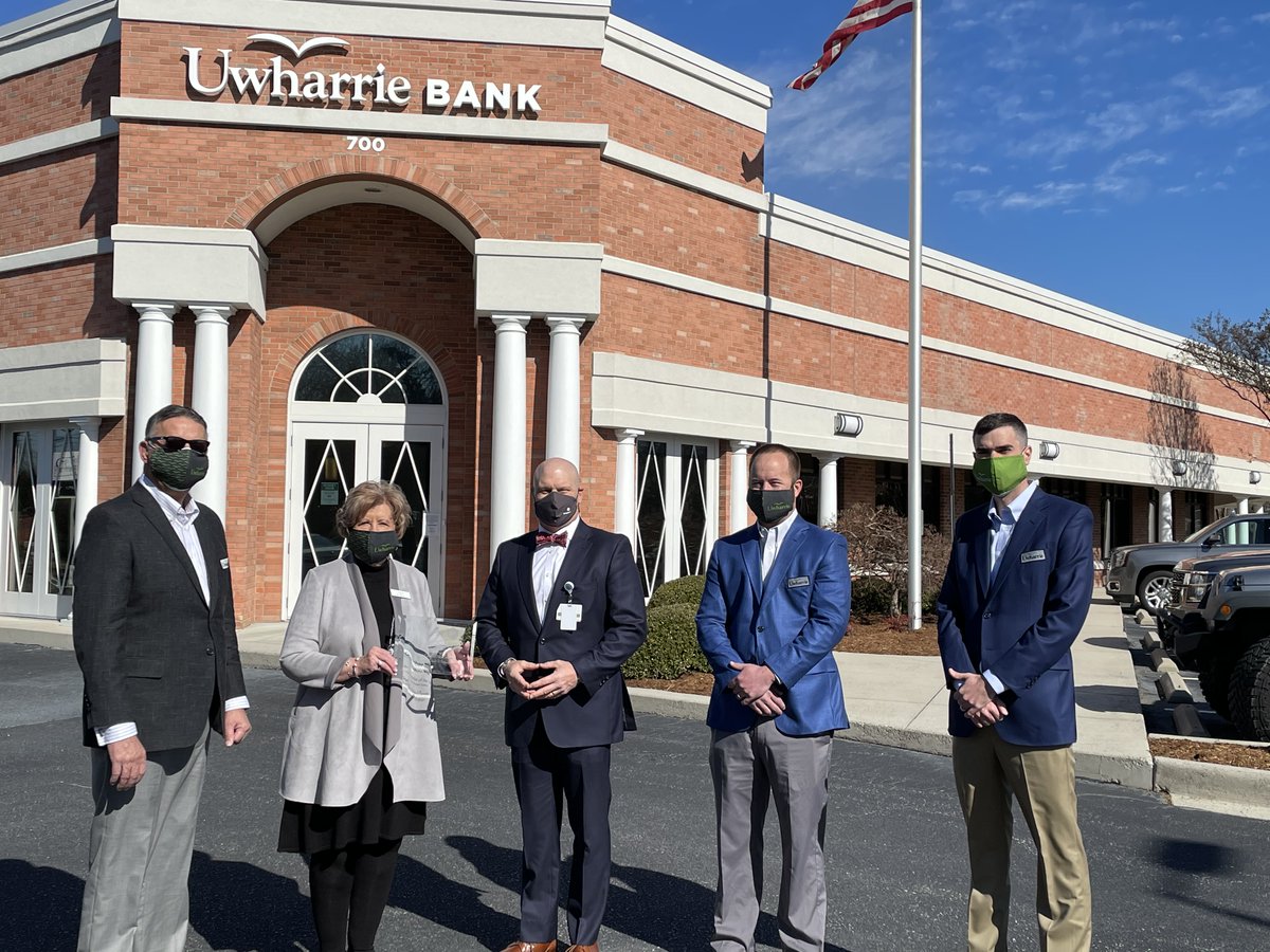 Uwharrie Bank was proud to receive the 2020 Cabarrus County Chamber of Commerce Community Impact Award last Friday sponsored by <a href="/AtriumHealth/">Atrium Health</a> 
 
#uwharriebank #makingadifference #communitybank

<a href="/cabarruschamber/">Cabarrus Chamber</a>