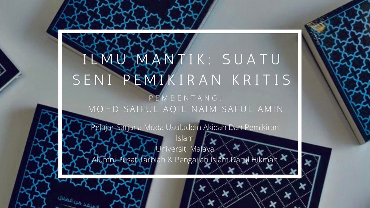 السنوسي الصغير On Twitter Bagi Yang Berkelapangan Ingin Mengenali Ilmu Neraca Al Quran Jemputlah Hadir Kita Utamakan Q A Dan Mengabaikan Provokasi Saya Akan Membentangkan Penggunaan Ilmu Mantiq Dalam Pelbagai Bidang Ilmu