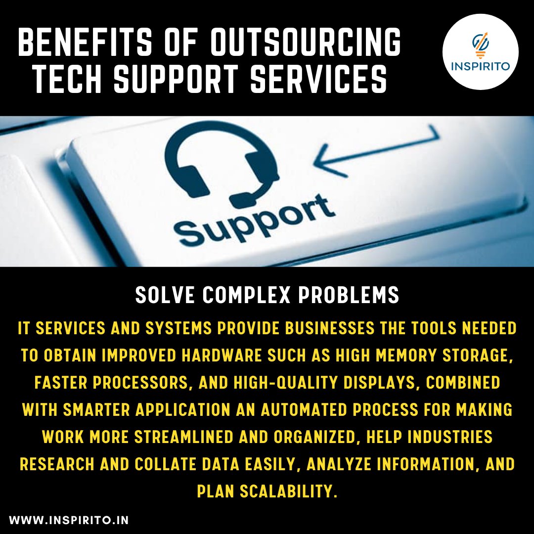Connect with us to know more!
Visit us at inspirito.in
.
#technical #technicalanalysis #itsupport #technicalsupport #technicalteam #itsupportservices #techsupport #customersupport #customerreview #customerservice #datamanagement #business #datastorage #benefits