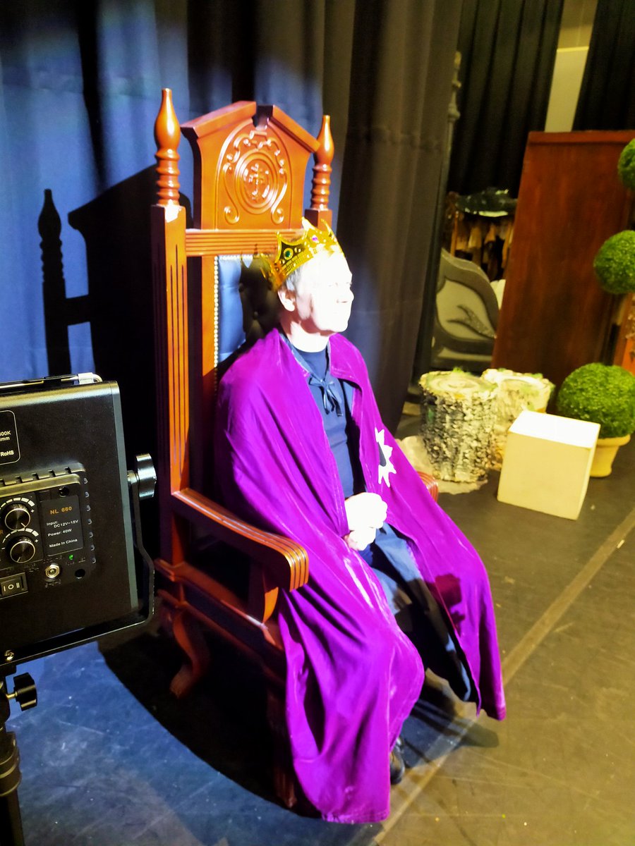 Thank you to our very own <a href="/KingsSchoolHead/">George Hartley</a> for filming his cameo role for 'The Lion, The Witch &amp; The Wardrobe' this morning. It's all coming along very nicely and we can't wait to share the finished film with you all! #Narnia #KingEdmund <a href="/kingschester/">The King's School</a>