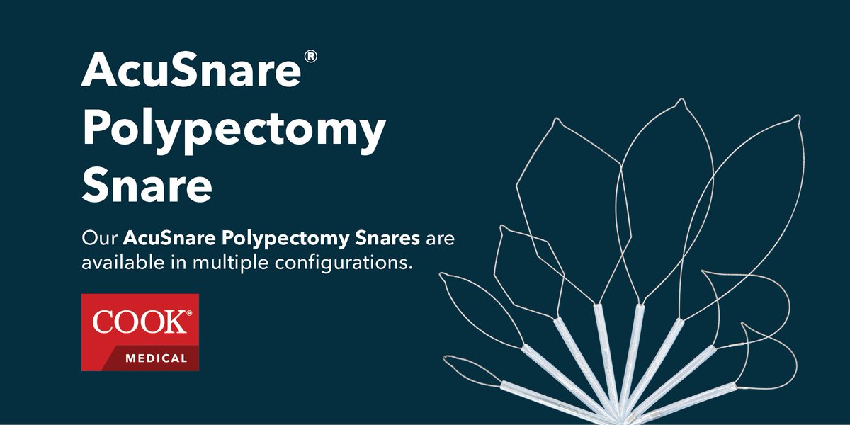 CookMedical's tweet image. Request information about our AcuSnare #Polypectomy Snares: bit.ly/3kdw3um
