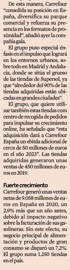 CCOOCarrefour's tweet photo. 🗞 @expansioncom "@CarrefourES se refuerza en España con la compra de 172 supermercados de Supersol" 
https://t.co/8oOYbxaisH https://t.co/sgFCuUGVUr