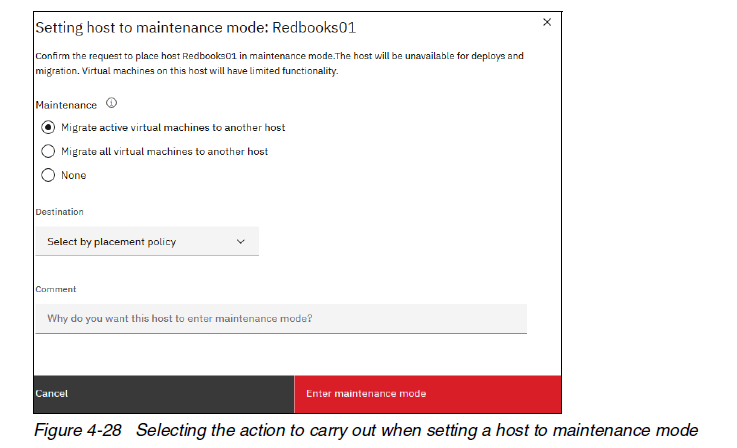 Putting a frame in Maint Mode in PowerVC ?

Loving these options for whole / partial evacuation.  Many times if a VM is off, migration isn't needed - why waste the cycles?

#NerdHerd #IBMChampion #fintech #AIX #VIOS #PowerVM #IBMi #IBMCloud #Linux #Unix #RHEL #IBMi #PowerVC