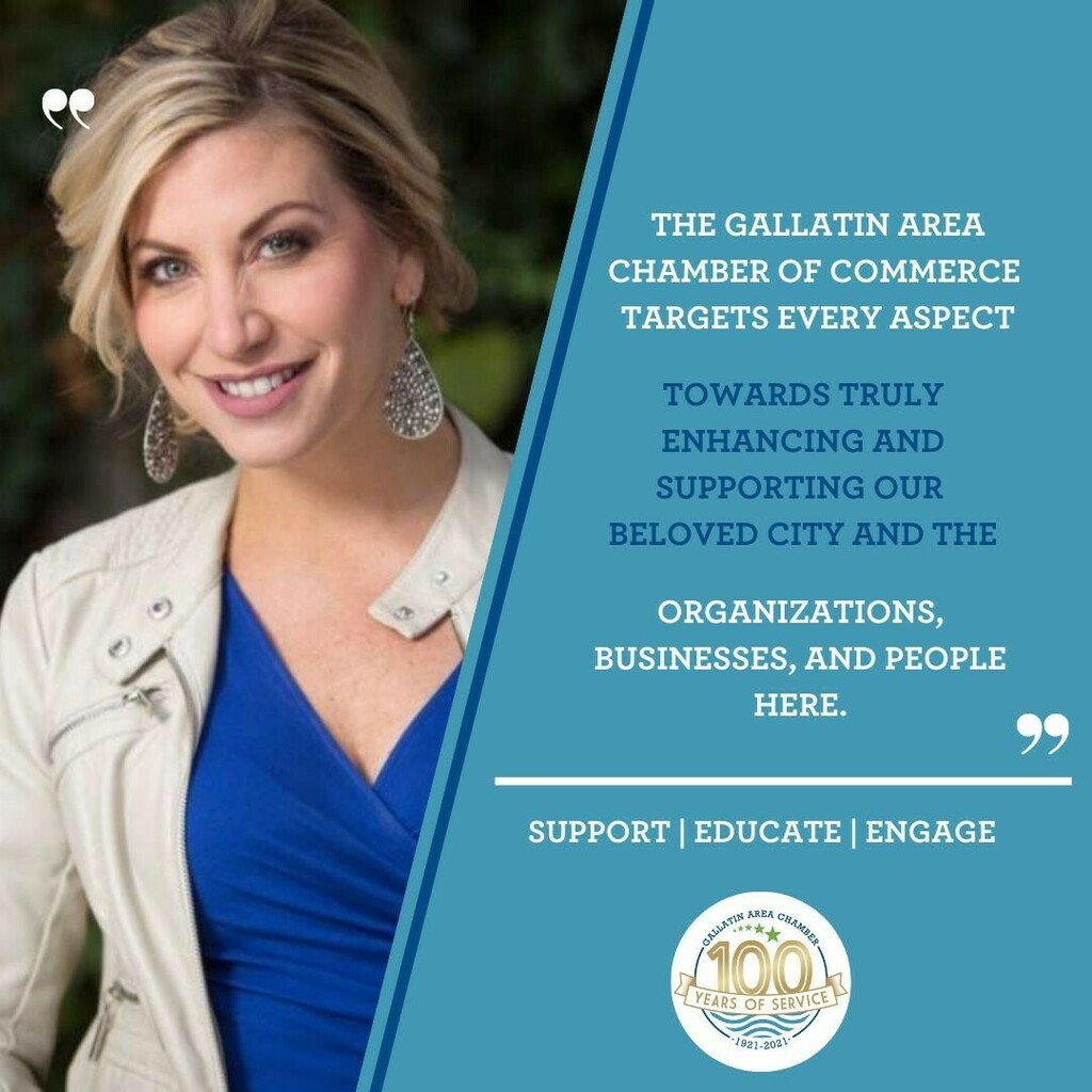 gallatinchamber's tweet image. Let's take a look at another #TestimonyTuesday - this time, from Erin Birch at @unitedwaysumner!

Erin shared with us that, "The Gallatin Chamber of Commerce targets every aspect towards truly enhancing and supporting our beloved city and the organizations, businesses, and p…