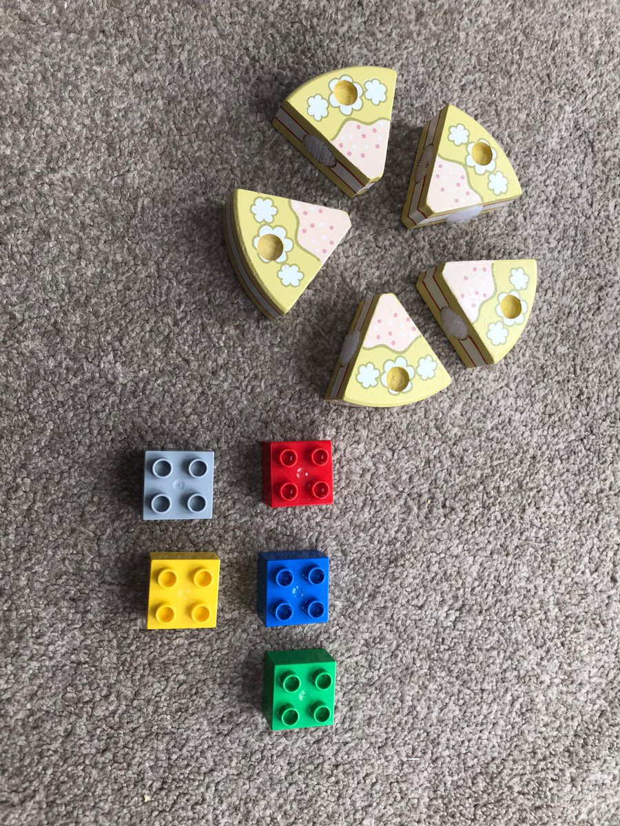 Sarah_WrightUK's tweet photo. @GorseyRec Bea has enjoyed creating her different number patterns this morning. #gorseymaths #gorseyfromhome https://t.co/E9N5jBmxor