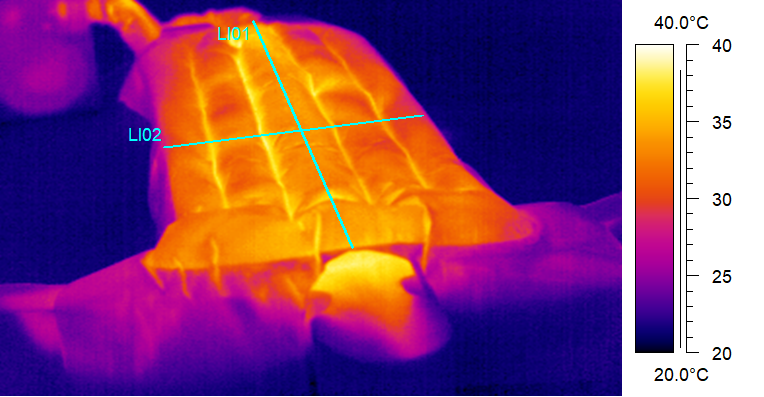 HC21Crit_Care's tweet photo. How well does your Warming Blanket warm your patient?This great thermal image shows the distribution of heat at lower flow rates than our competitors #Cocoon #CareEssentials #Surgery #IntraOperative https://t.co/toqu1QYCsh