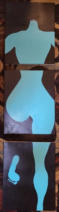 Featured Art of the Day: "Headless Blue". View at: https://t.co/daqGLnYUvN https://t.co/zOqP46jPjO