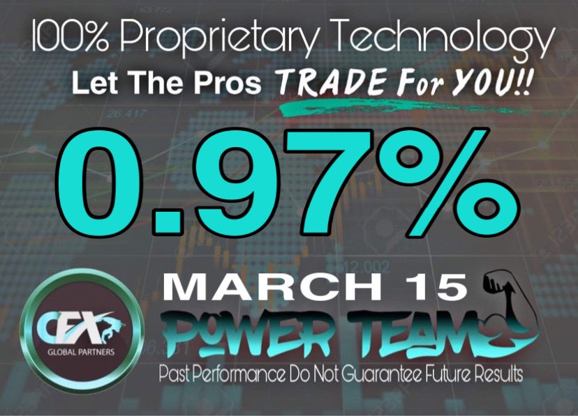 cashfxtrader's tweet photo. WOW!! Crazy Returns

0.97% ROI on your investment for 15/03/2021

Great result from the team- join now and get these results every single Weekday!!

#forex #forextrading #bitcoin #Crypto #workingfromhome #business

PM me NOW for more details to be part of this fantastic journey. https://t.co/QjtdB70RDC