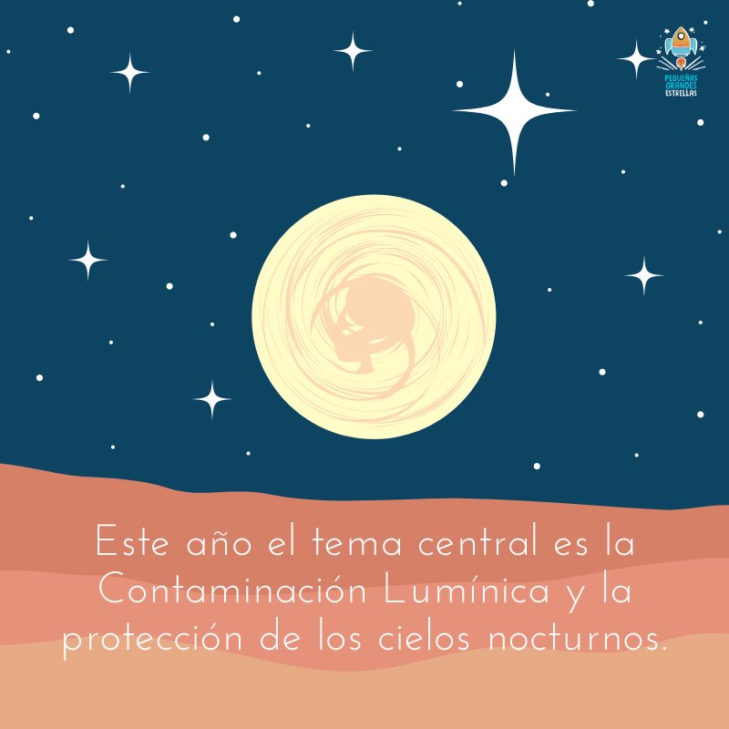 El tema de este año en celebración del Día de la Astronomía es la contaminación lumínica y la protección de nuestros cielos.

Te invitamos a revisar las actividades que preparamos para esta semana astronómica ✨

#DíaAstronomíaPGE