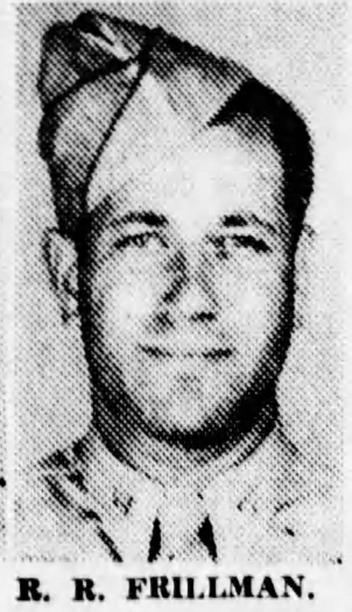 NvrForgetCinci's tweet photo. #WeRemember CPT Richard R Frillman who grew up in North Avondale &amp; attended @HughesSTEMHS. He was a navigator on B-17 and was fatally wounded on a mission in Sept 1944. He died of his injuries 8 Oct 1944. He is buried @ArlingtonNatl. #WWII https://t.co/ROE0kVXIOs