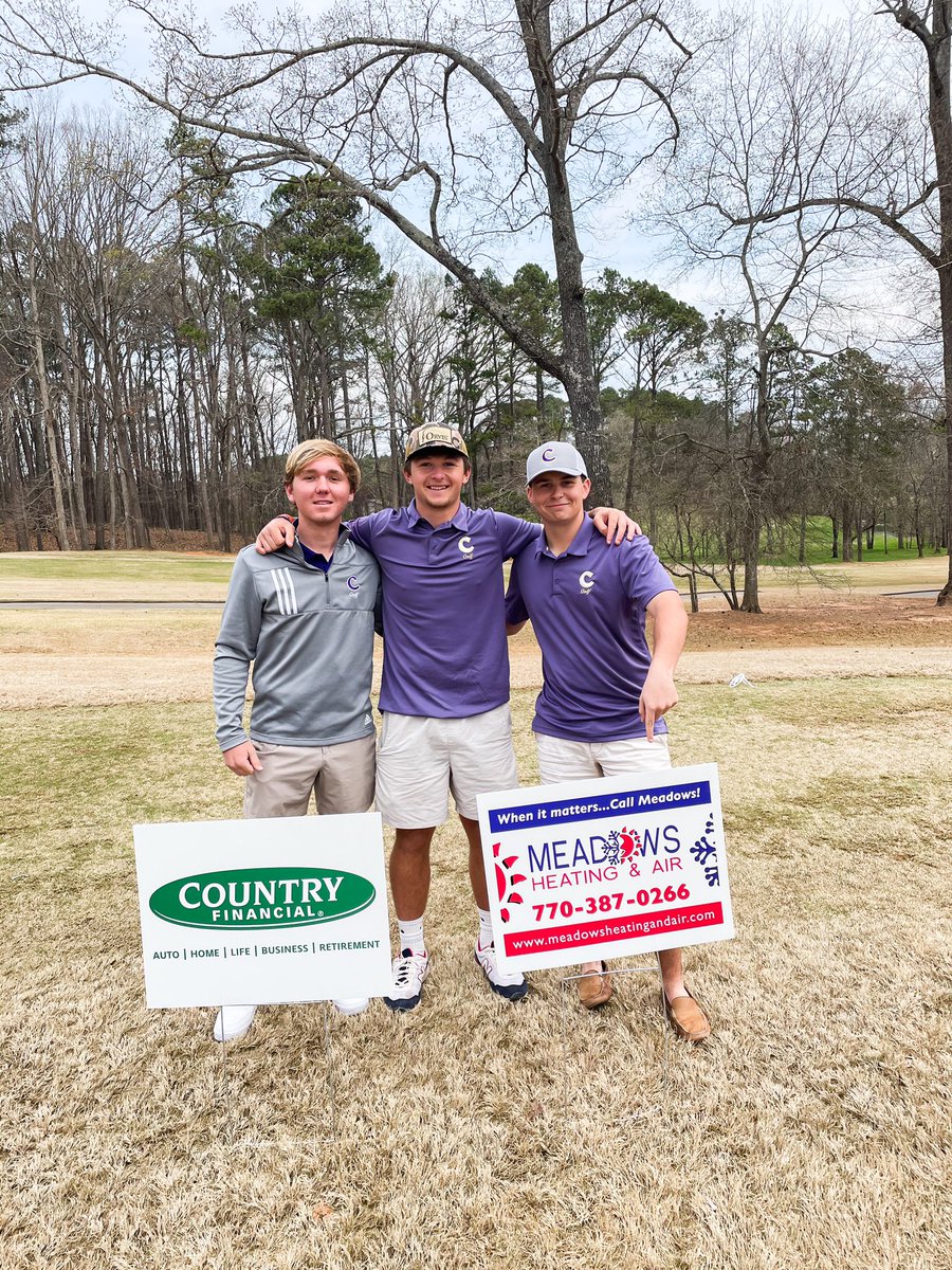 We had another successful tournament fundraiser yesterday afternoon. Congratulations to our winning team, Randy Knight, Dave Coleman, Hank Hatfield, and Larry Richards who shot -18. Thank you to all of our sponsors and to everyone who made yesterday happen. Go Canes!