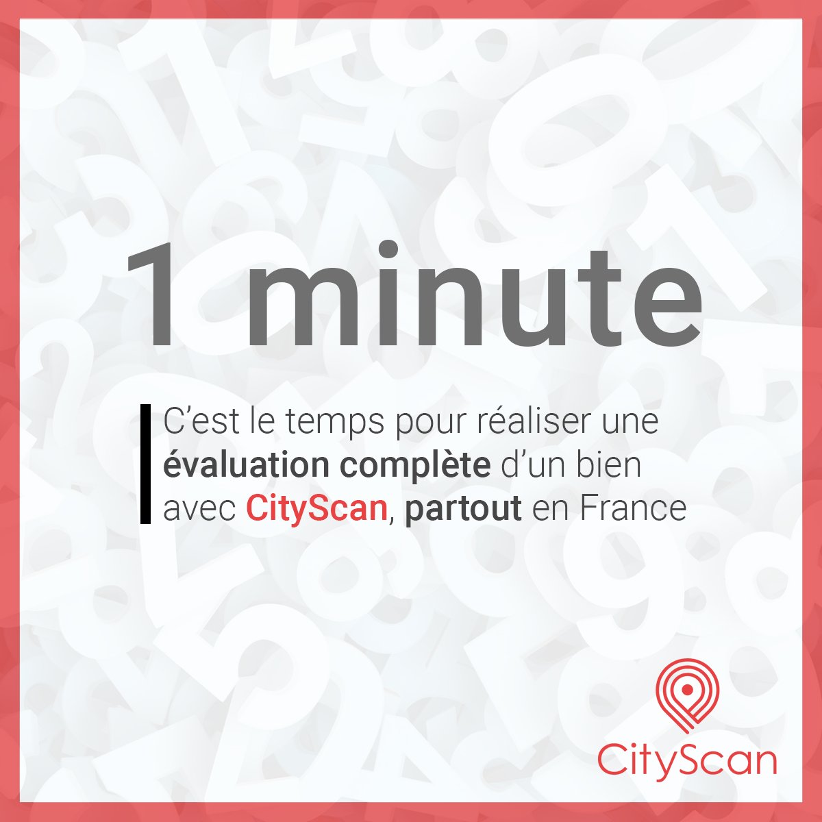 ⭐ 1 minute? Que peut-on faire en 1 minute? Pas grand chose? Détrompez vous, chez CityScan c'est le temps pour réaliser une évaluation complète ! ⭐
#evaluation #immobilier #smartdata