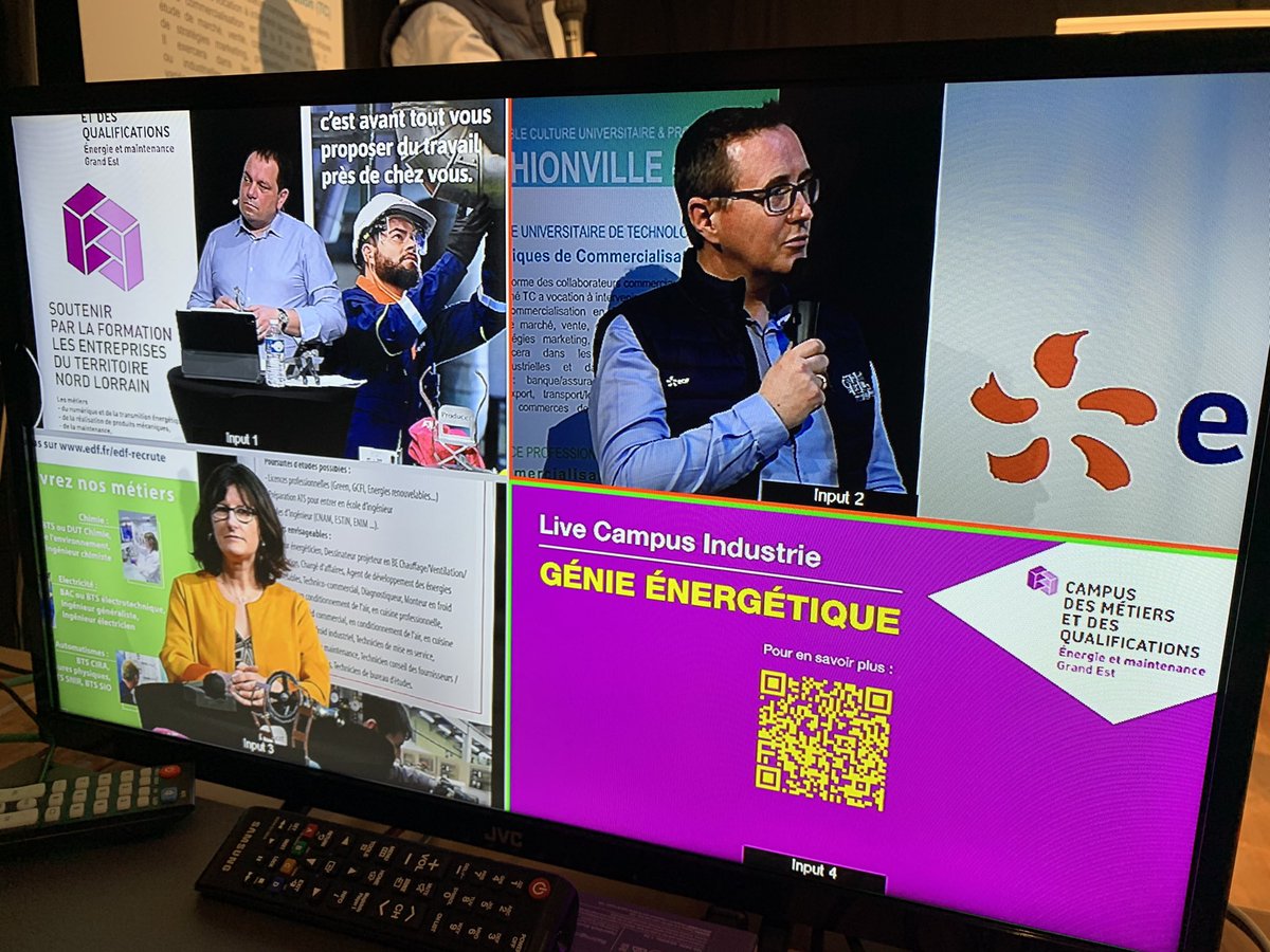 Le live sur le Génie Énergétique vient de commencer ! Rejoignez-nous en suivant le lien indiqué sur le site desenergiesdedmetiers.com #formation #orientation #campusdesmetiers <a href="/acnancymetz/">Académie de Nancy-Metz</a> <a href="/regiongrandest/">Région Grand Est</a>