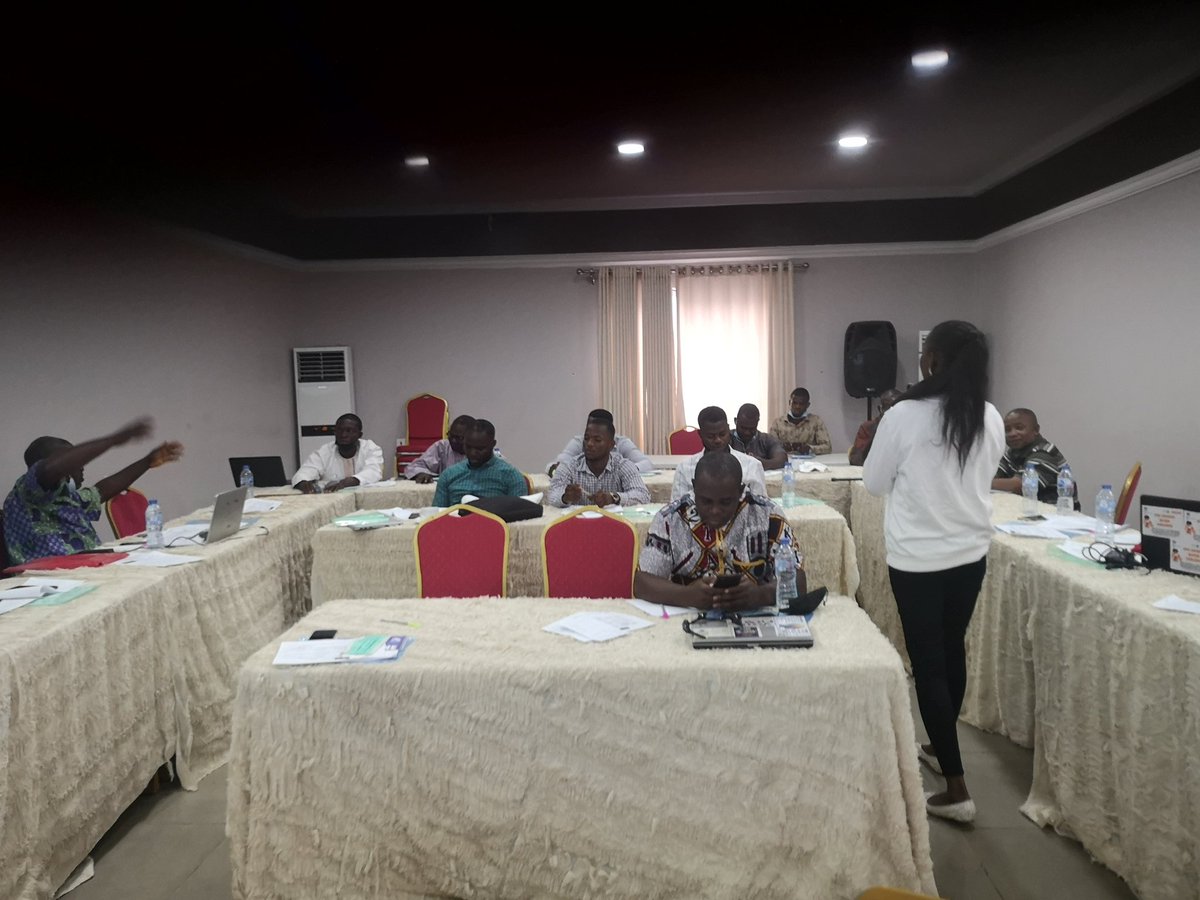Practical exercises on developing communication strategy ongoing. Participants are provided with a template communication strategy to work with.
<a href="/ngBritish/">British Council</a> <a href="/EUinNigeria/">EU in Nigeria 🇪🇺🇳🇬</a> <a href="/Chisom_Eze7/">Chisom Alexis Eze</a> <a href="/haffymusty05/">Mustafa Haffysa</a> <a href="/laureabdul4/">CooperxL</a>