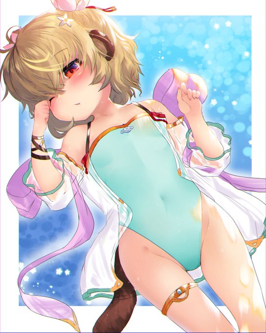 水着アンチラ祈願 