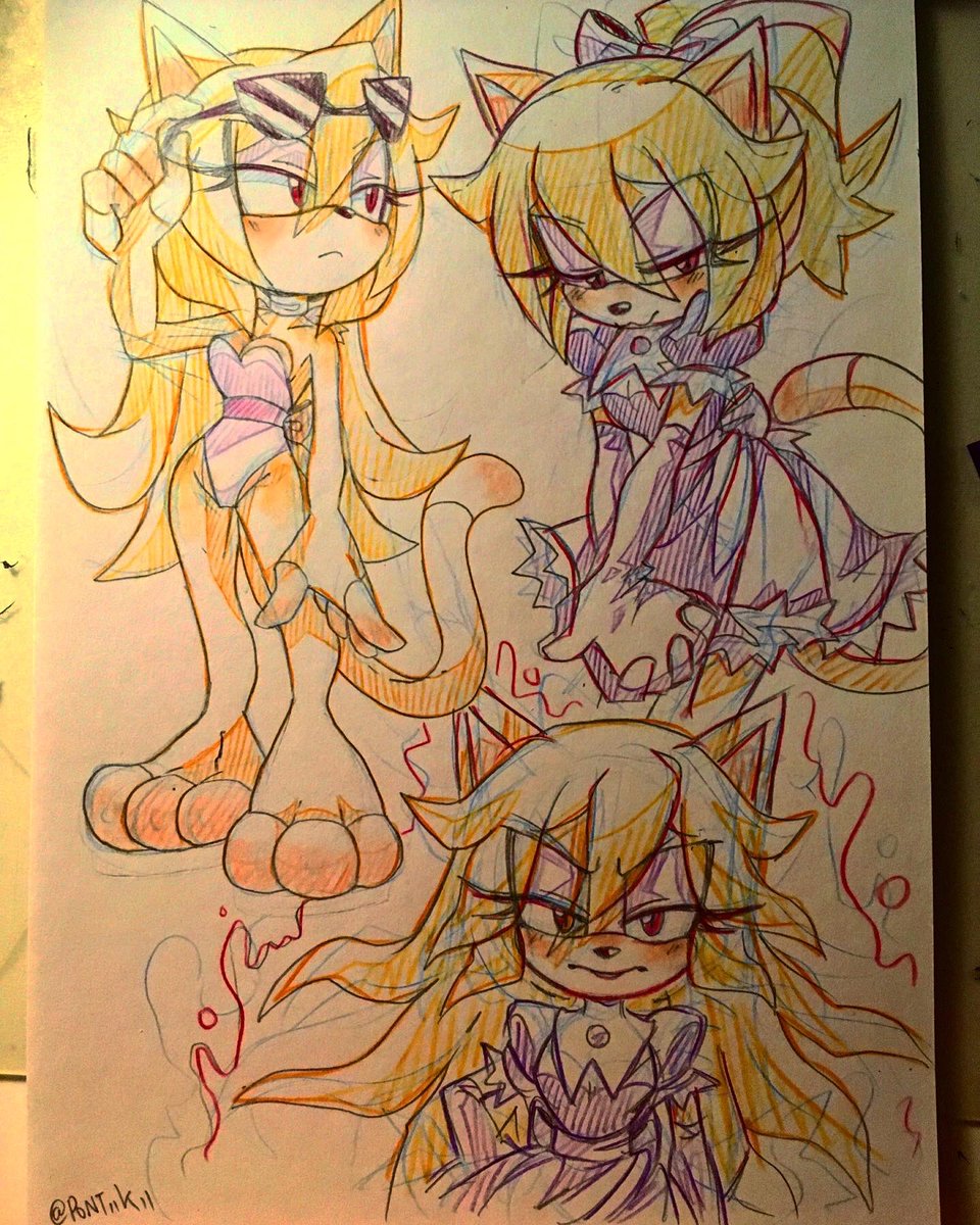 some drawings from today
PLEASEE do NOT trace/repost/use these in any way

#sonicfancharacter #sonicoc #oc #demonoc #ocdrawings 