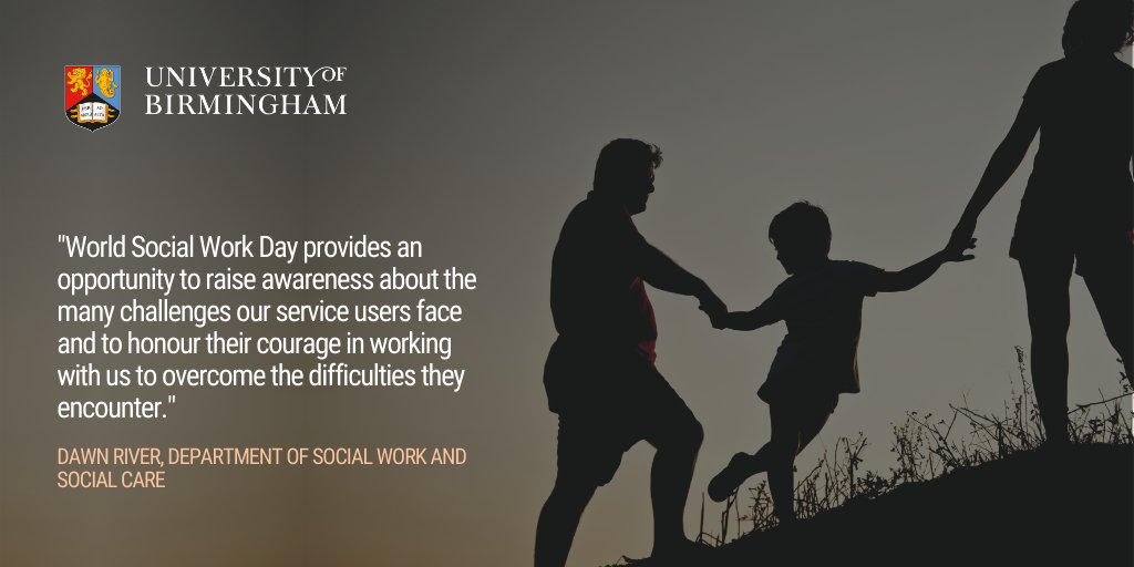 In these challenging times, the role of social work has taken centre stage. On #WorldSocialWorkDay, discover more about how you can start your journey into a rewarding career with our dynamic courses:
birmingham.ac.uk/schools/social… #WSWD2021