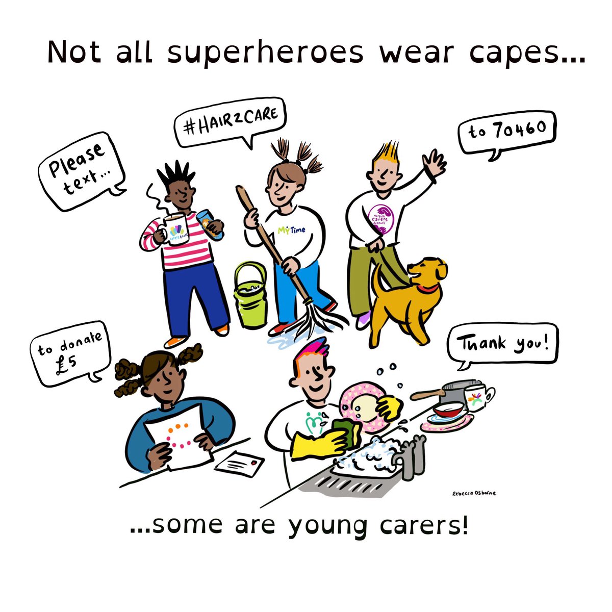 rebeccavosborne's tweet image. 😃the #Hair2Care version also doubles as a spot the difference!