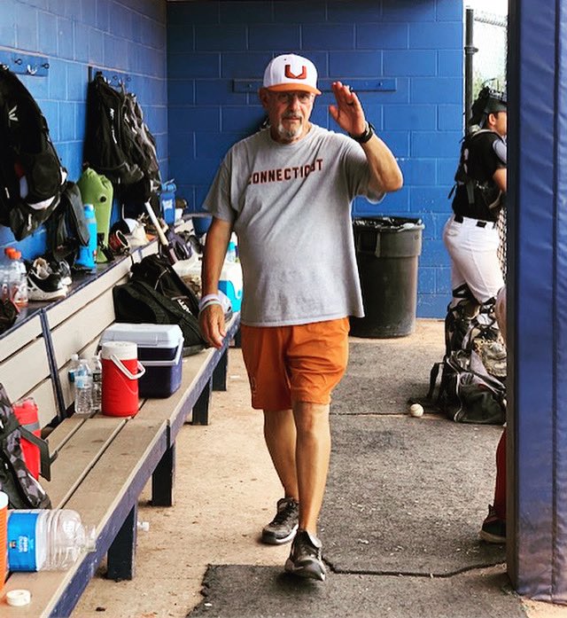 BaseballUCT's tweet photo. Happy Birthday to Coach Sorrentino. Affectionately know to all as the “Bullet”! Our program has been blessed to have this well known and respected veteran’s presence from day one! Wishing this local legend the best today and always! #ufam #experienced #thebest #veteran #Bullet https://t.co/WEjzHCj0Dn