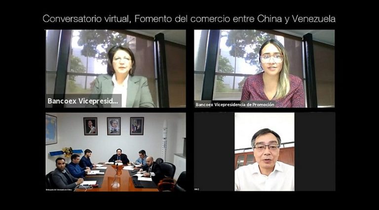 Bancoex realizó primer conversatorio virtual “Abriendo Mercados: Fomento del Comercio entre Venezuela y China” #SabemosComoHacerlo vtv.gob.ve/bancoex-abrien…