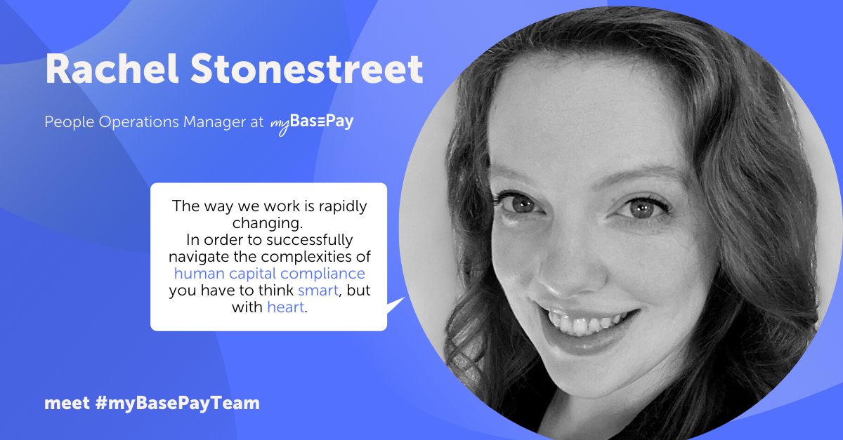 Meet #myBasePayTeam

It's our pleasure to introduce Rachel Stonestreet, SHRM-SCP, myBasePay's People Operations Manager.

More about Rachel: linkedin.com/feed/update/ur…
- - - - - - - -
#contingentworkforce #hr #futureofwork #peopleoperations #humanresources #hiring #staffing