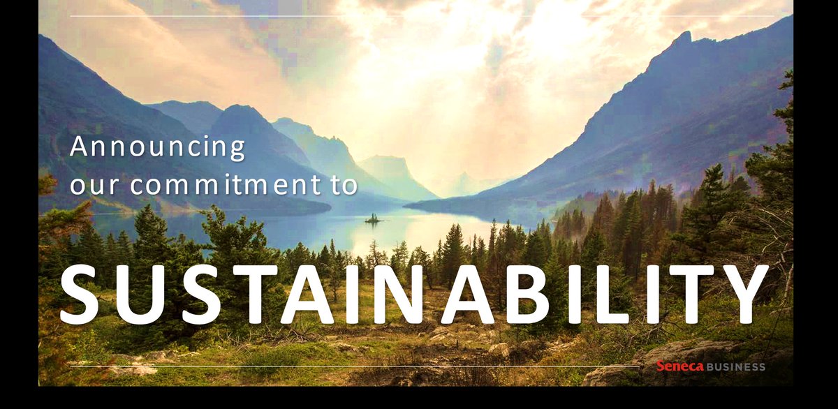 #SenecaBusiness is #SenecaProud to announce that it has taken the commitment to integrate #sustainability as a core part of its education.

Our goal is to empower our students to become responsible leaders and change-makers.

To learn more, please visit

SenecaBusinessSustainability.com