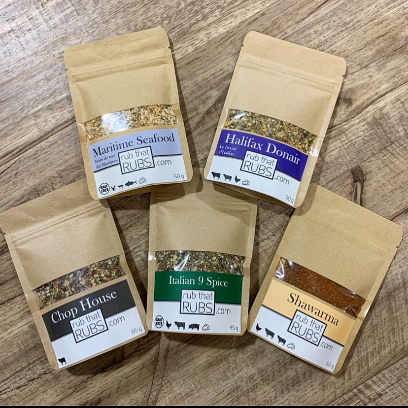 We’re happy to announce that we have added two new RUB That Rubs spices to our stores! Chop House is a perfectly balanced steak spice. Italian 9 is made to compliment lasagna, pasta, sauces, meatballs and pizza. Available at all locations. $8.95/package.