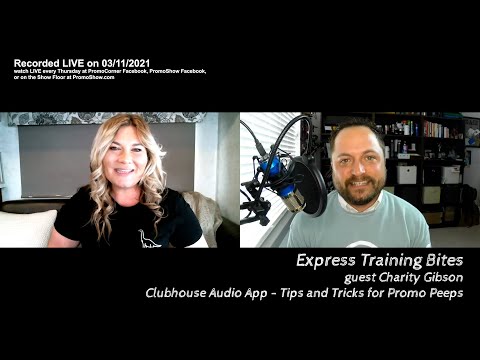 promocorner's tweet photo. You've heard the hype, asked for an invitation, & are now a member of @joinClubhouse. Now what do you do? You watch #ExpressTrainingBites to learn tips & tricks from Charity Gibson (@licensetoswag) so you can navigate & participate w/o looking like a noob.
https://t.co/J8WaBuocUo https://t.co/nmvI93GHgB