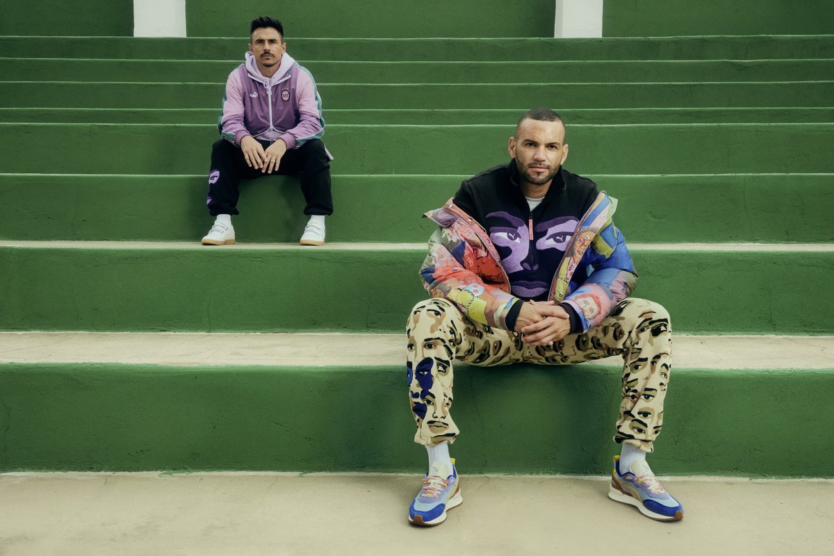 PUMA have dropped their second riotous collab with  creative artist collective Kid Super, and we caught up with the radical brains behind it, Colm Dillane ⚡️ ow.ly/W3Z550E0b9e
