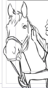 Does anyone want to help me name a horse for my OCs? ? All I have so far is that Farkas (secretly) loves this mare very much. But I'm still in need of an affectionate name. Feel free to make some suggestions! 