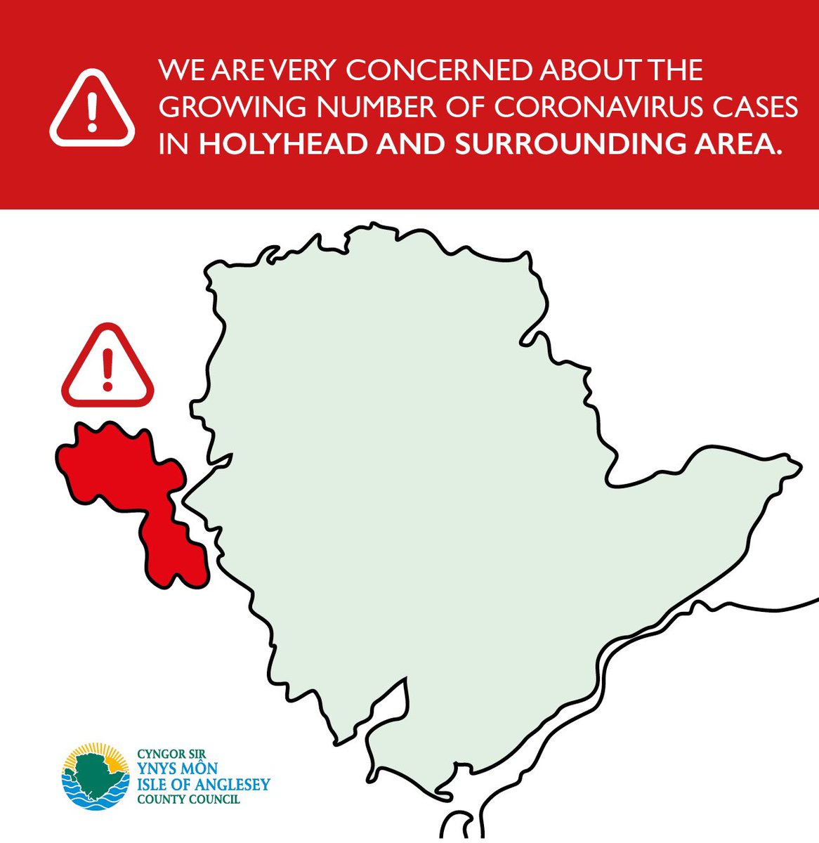 Isle of Anglesey County Council (@angleseycouncil) on Twitter photo Holyhead coronavirus cases a significant concern
anglesey.gov.uk/en/newsroom/ne…
@MonFMRadio <a href="/Mon_Actif/">MonActif</a> <a href="/ysgolcybi/">Ysgol Cybi</a> <a href="/Ysgol_Llanfawr/">Ysgol Llanfawr</a> @SantesFair <a href="/Y_U_Caergybi/">YUC</a> <a href="/NWPAnglesey/">NWP Anglesey</a> <a href="/NWPolice/">North Wales Police</a> @hawfc <a href="/HolyheadHotspur/">Holyhead Hotspur FC 🐝</a> <a href="/Caergybi_FC/">Caergybi FC ⚫⚪⚫🏴</a> Holyhead coronavirus cases a significant concern
anglesey.gov.uk/en/newsroom/ne…
@MonFMRadio <a href="/Mon_Actif/">MonActif</a> <a href="/ysgolcybi/">Ysgol Cybi</a> <a href="/Ysgol_Llanfawr/">Ysgol Llanfawr</a> @SantesFair <a href="/Y_U_Caergybi/">YUC</a> <a href="/NWPAnglesey/">NWP Anglesey</a> <a href="/NWPolice/">North Wales Police</a> @hawfc <a href="/HolyheadHotspur/">Holyhead Hotspur FC 🐝</a> <a href="/Caergybi_FC/">Caergybi FC ⚫⚪⚫🏴</a>
