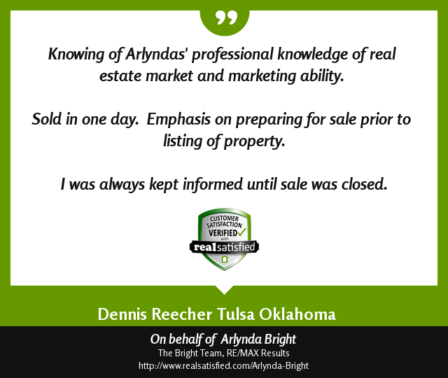 How would this recommendation make you feel? I'm thrilled. realsatisfied.com/Arlynda-Bright via <a href="/realsatisfied/">RealSatisfied</a>