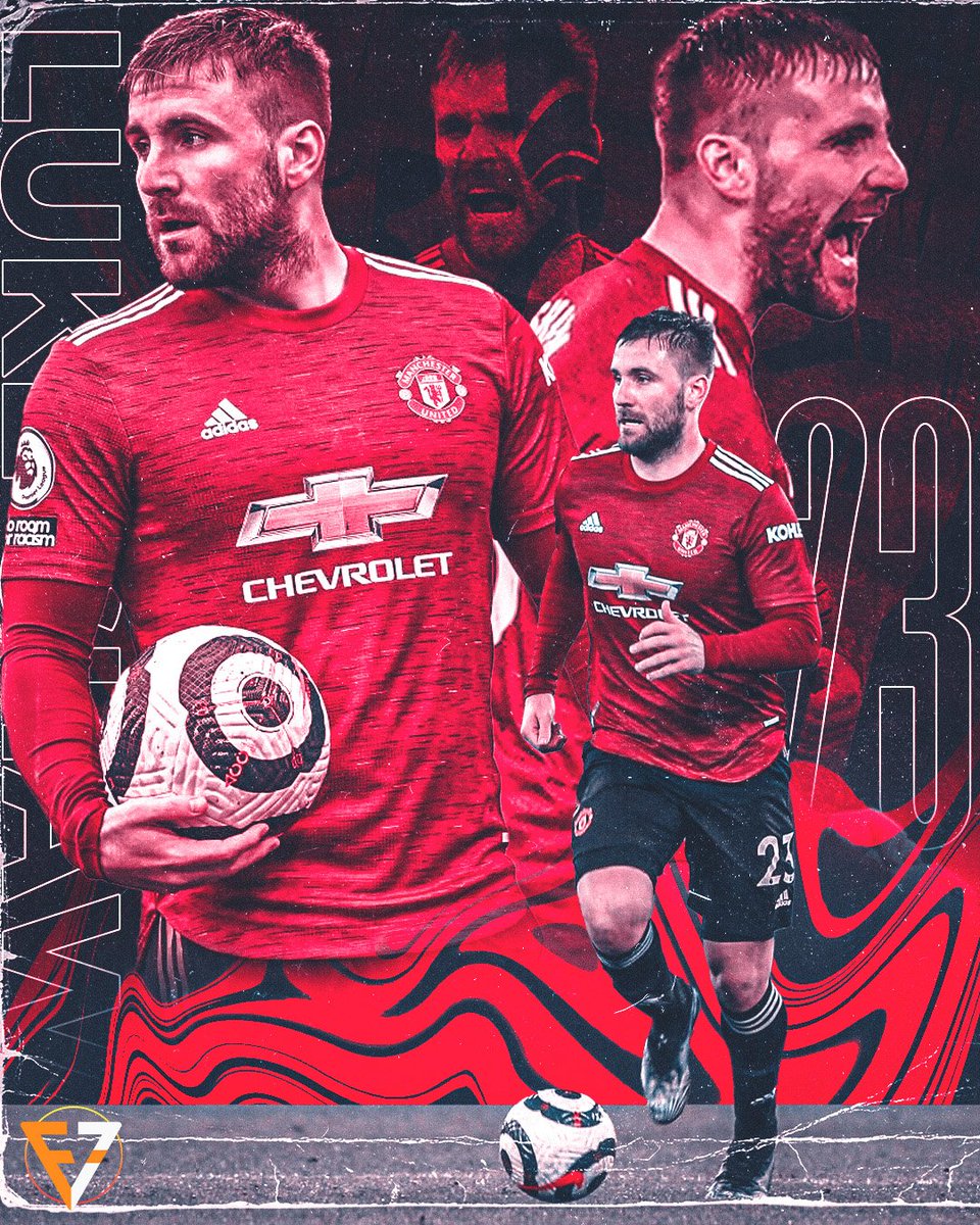 Footygfx7's tweet photo. | @LukeShaw23 @ManUtd | https://t.co/57MHPgLV6F