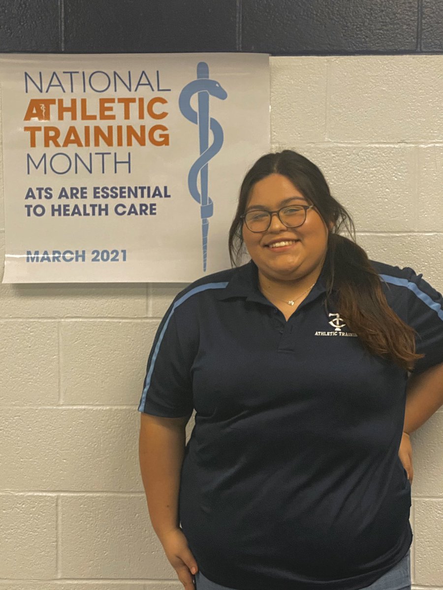 Student Athletic Trainer highlight.
Name: Brianna Ybarra
Grade:12th
Years: 3 years exp
College:University of Incarnate Ward
Major: Physical Therapy