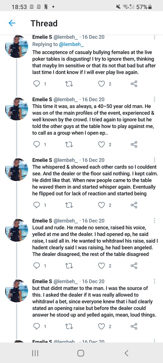 lembeh_'s tweet photo. @VanessaKade In the break alot of people and the dealer came to tell me how much they cared and how shit his behaviour was, I never understand why they tell me that and not him.. https://t.co/5wsoBd4qUw