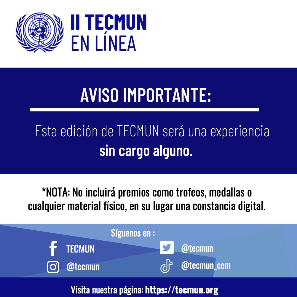 TECMUN tweet media