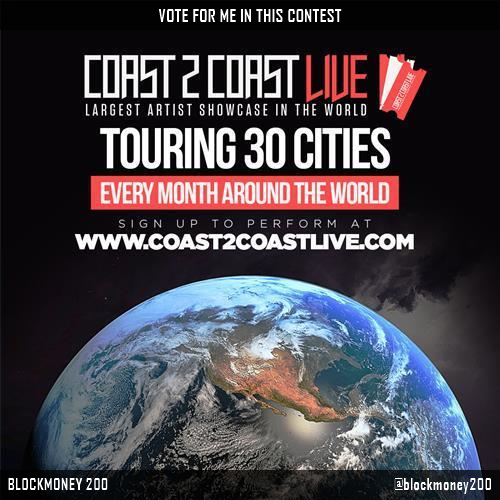 SJBMGMT's tweet photo. Vote for me to perform for  $50,000 in Prizes!  at #Houston All Ages 4/5/21! https://t.co/ubMJm9FQ1f #Coast2Coast https://t.co/xHjCYQ4cCF