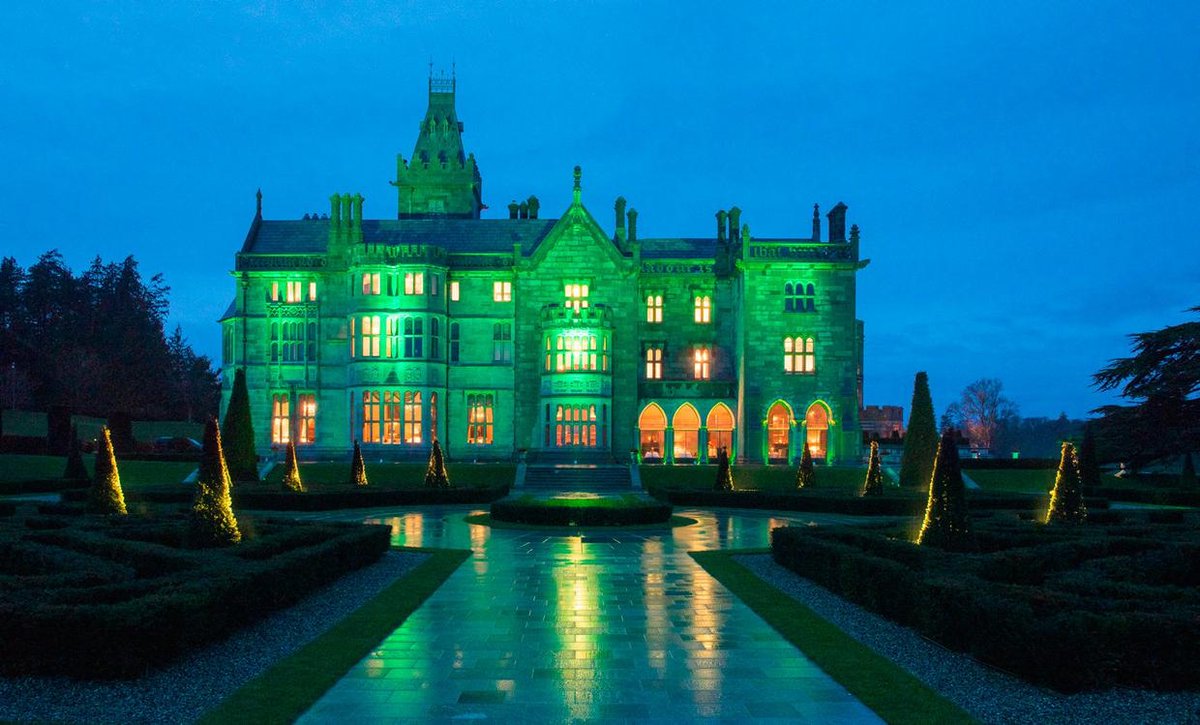 Tomorrow we celebrate Ireland! Wherever you may be on this St. Patrick’s Day, we wish you a day full of fun and good fortune to last the whole year. Lá Fhéile Pádraig sona daoibh! #StPatricksDay #GlobalGreening #AdareManor #HappyStPatricksDay #StPatricksDayAtHome <a href="/TourismIreland/">Tourism Ireland</a>