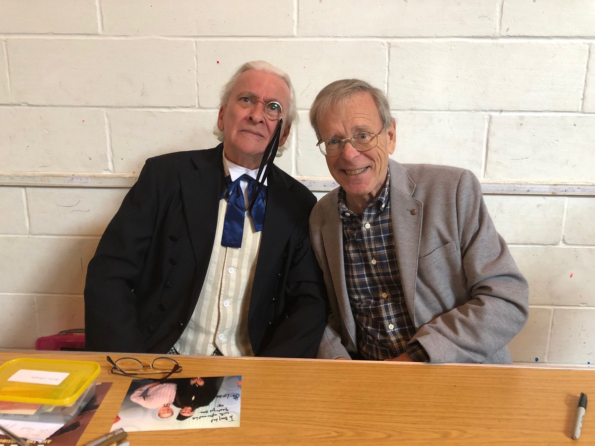 GeoffkKeep's tweet image. Wishing a wonderful safe birthday to the incredible,John Leeson! 🤗🧐