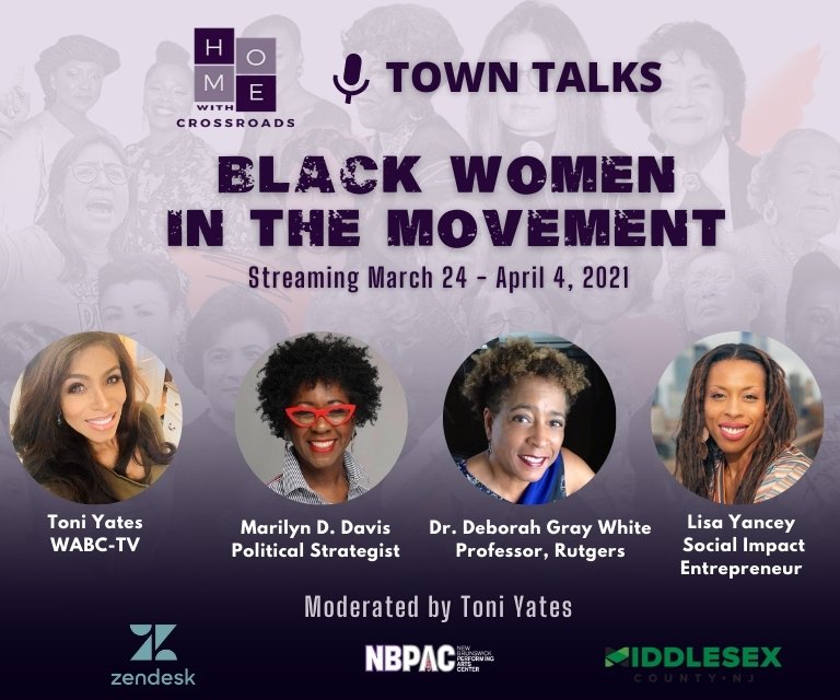 monaterrellpr's tweet image. No time more important than this to #streamonin to Crossroads Theatre Company for Black Women in the Movement.  Streaming starts March 24 at 
crossroadstheatrecompany.org #towntalks
#homewithcrossroads