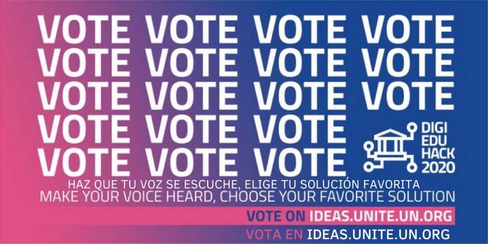 CircularInfluen's tweet image. VOTÁ POR ARGENTINA!!! EN ESTE @DigiEduHack 2020, NUESTRO EQUIPO ARGENTINO REMOTE MATTER LABS ESTÁ ENTRE LOS 12 FINALISTAS!! TENÉS TIEMPO HASTA EL 28/03 PARA VOTAR… SOLUCIÓN #3069
@DigiEduHack @ClimateKIC  @EuropeanCommission
#circularinfluence #climatekic
#DigiEduHack2020