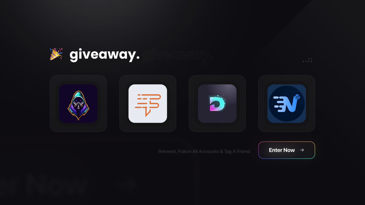 DreamCook's tweet photo. 🏆 GIVEAWAY 🏆

1x beta copy @NuevSolution 
1x beta copy @FluxyBots 
1x 1gb resis @ProxiesMasked 
1x free month @DreamCook 

Retweet🔁
Tag a friend👥
Follow all accounts✅

Ends in 48 hours! Good luck🤞 https://t.co/wop134Q8EU